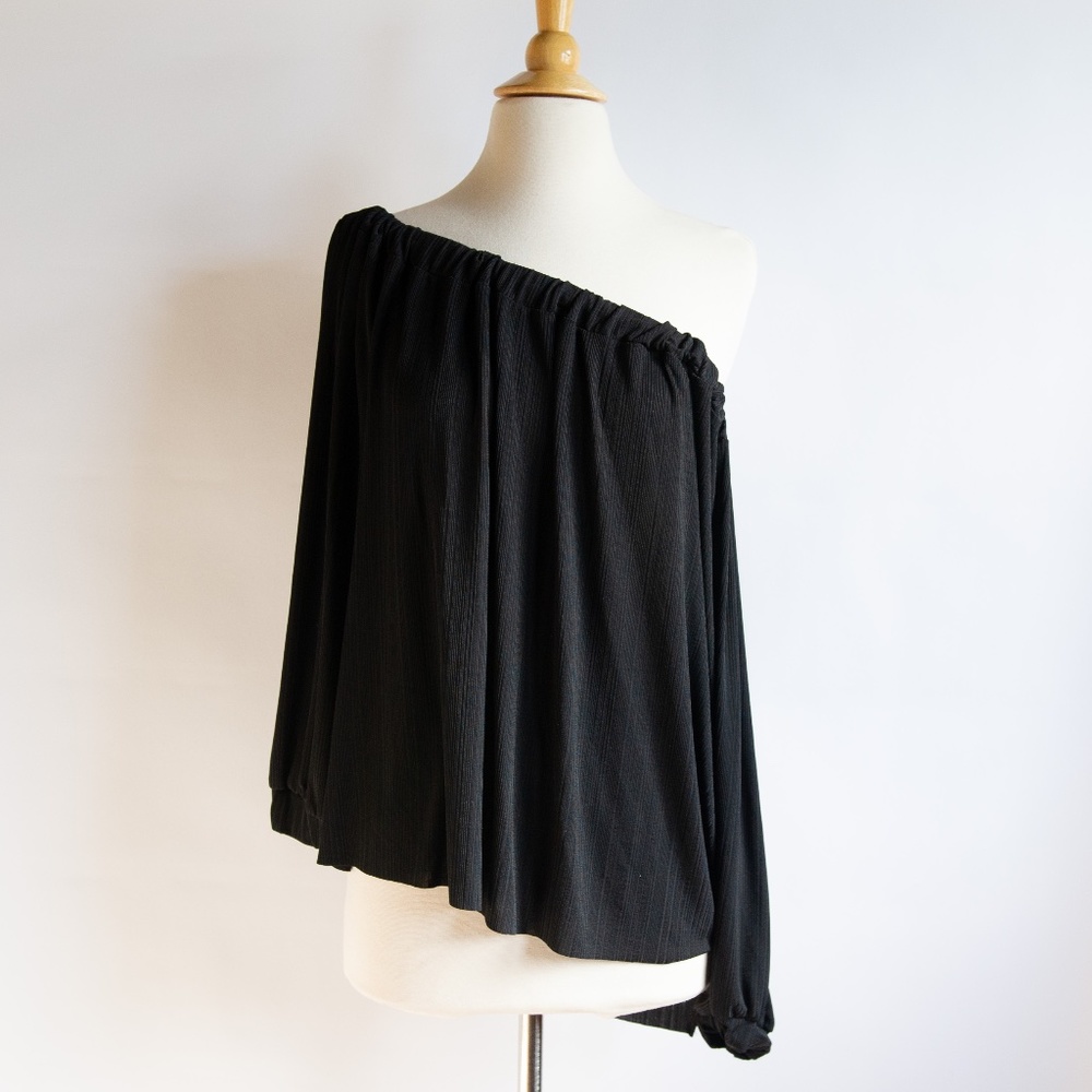 Intimately Free People Off Shoulder Ribbed Flowy Top